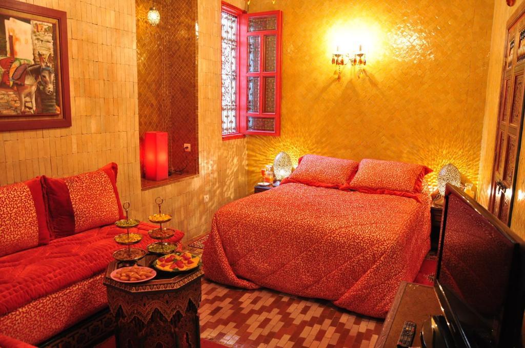Riad La Maison Verte Fès Zimmer foto