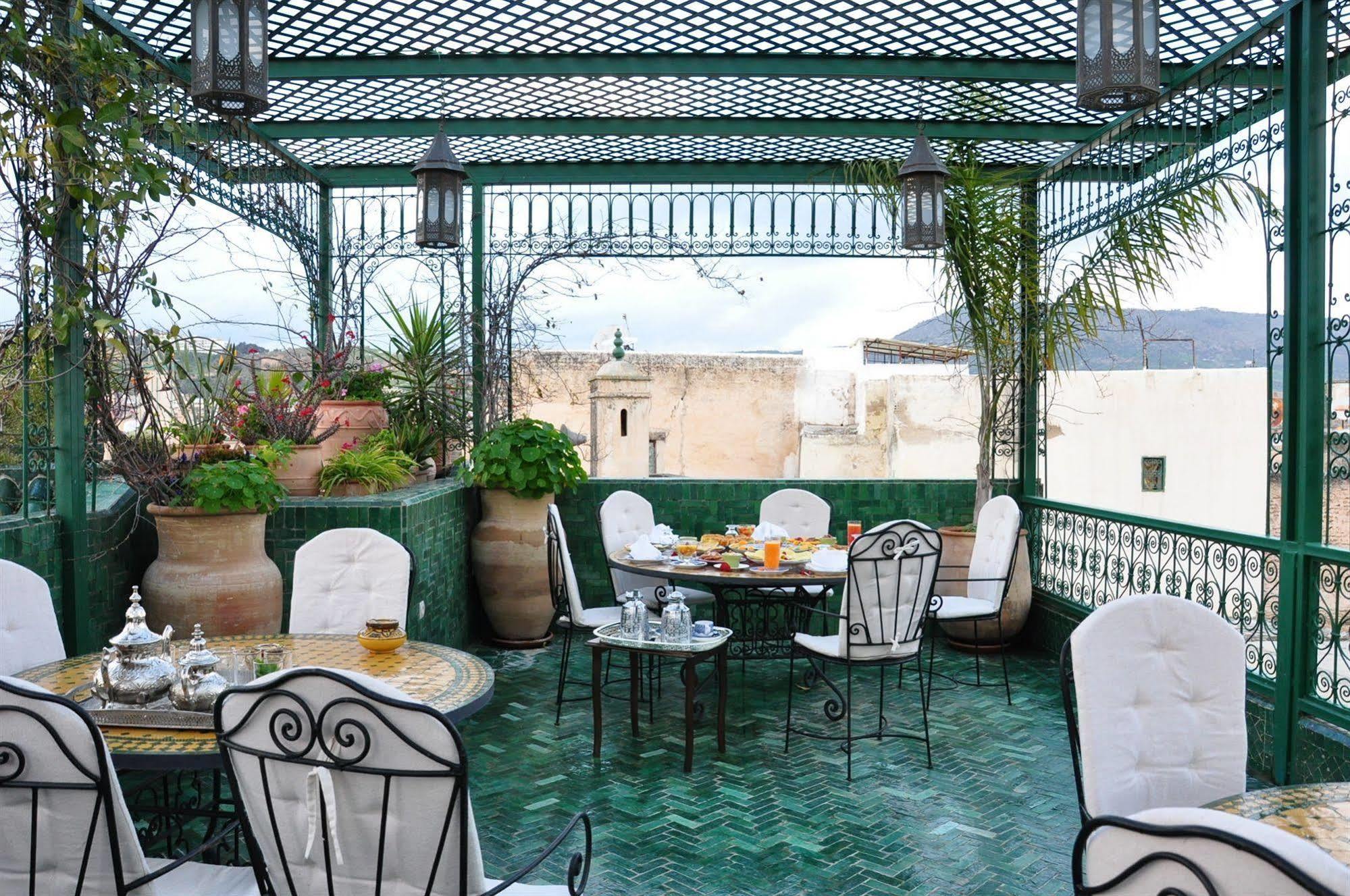 Riad La Maison Verte Fès Exterior foto